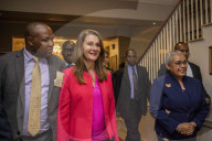 PEOPLE -  Melinda Gates besucht ihre Stiftung in Burkina Faso
