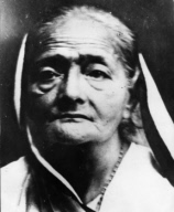 Portrait of Mahatma Ghandi's wife Kasturba Gandhi