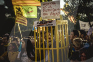 NEWS -  Barcelona: Proteste fÃ¼r Puigdemont