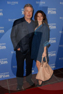 PEOPLE - Ganz in Blau: Alec und Hillaria Baldwin am Santa Barbara Film Festival
