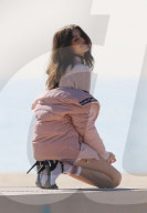 EXKLUSIV - Ganz die Mama: Kaia Gerber beim Fotoshooting für Karl Lagerfeld