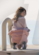 EXKLUSIV - Ganz die Mama: Kaia Gerber beim Fotoshooting für Karl Lagerfeld