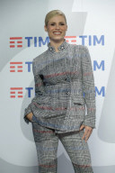 PEOPLE - Michelle Hunziker beim Fototermin des Sanremo Music Festivals