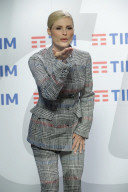 PEOPLE - Michelle Hunziker beim Fototermin des Sanremo Music Festivals