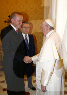 NEWS - Ausschreitungen während Staatsbesuch von Recep TayyipErdogan beim Papst