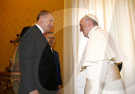 NEWS - Ausschreitungen während Staatsbesuch von Recep TayyipErdogan beim Papst