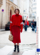 Street Style, Spring Summer 2013, Paris Fashion Week, France - Sep 2012