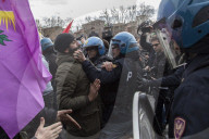NEWS - Rom: Kurden protestieren gegen Erdogan-Besuch