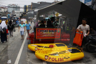 NEWS - Daurregen in Jakarta flutet ganze Städte