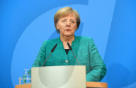 NEWS - Die neue Koalition steht: Angela Merkel gibt mit Horst Seehofer und Martin Schulz eine Pressekonferenz