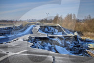 NEWS - Deutschland: Ostsee Autobahn A20 stürzt ab