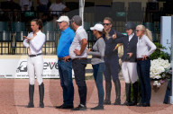 PEOPLE - Steve Jobs Tochter Eve hoch zu Ross in Wellington