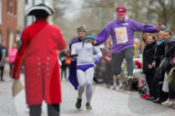FEATURE -  Pancake Rennen in Grossbritannien