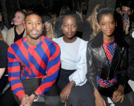 PEOPLE - New York Fashion Week: Promis bei Calvin Klein 