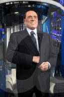 NEWS - Rom: Silvio Berlusconi in der TV-Talk-Show "Porta a Porta"