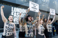 NEWS - PETA Flash Mob zum Auftakt der London Fashion Week