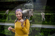 FEATURE - Bali: Affen im Tempel bei Ubud