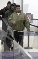 EXKLUSIV - Tyga bei der Sicherheitskontrolle am Flughafen von LA