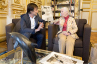 PEOPLE - Affen-Forschering Jane Goodall auf Besuch in Paris