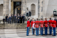 PEOPLE - Kopenhagen: Königin Margrethe hinter dem Sarg bei der Beerdigung von Prinz Henrik