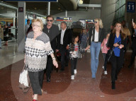 PEOPLE - Johnny Hallyday mit Laeticia und Elyette Boudou