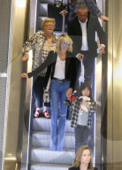 PEOPLE - Johnny Hallyday mit Laeticia und Elyette Boudou