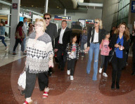 PEOPLE - Johnny Hallyday mit Laeticia und Elyette Boudou
