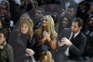 PEOPLE - Mailand Fashionweek: Michelle Hunziker mit Tomaso und weiteren Promis bei Trussardi