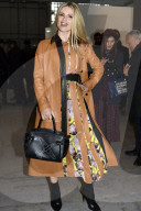PEOPLE - Mailand Fashionweek: Michelle Hunziker mit Tomaso und weiteren Promis bei Trussardi