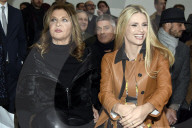 PEOPLE - Mailand Fashionweek: Michelle Hunziker mit Tomaso und weiteren Promis bei Trussardi