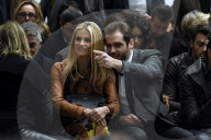PEOPLE - Mailand Fashionweek: Michelle Hunziker mit Tomaso und weiteren Promis bei Trussardi