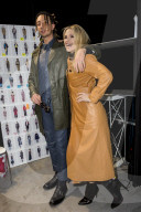 PEOPLE - Mailand Fashionweek: Michelle Hunziker mit Tomaso und weiteren Promis bei Trussardi