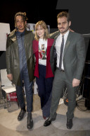 PEOPLE - Mailand Fashionweek: Michelle Hunziker mit Tomaso und weiteren Promis bei Trussardi