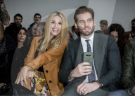 PEOPLE - Mailand Fashionweek: Michelle Hunziker mit Tomaso und weiteren Promis bei Trussardi