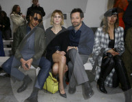 PEOPLE - Mailand Fashionweek: Michelle Hunziker mit Tomaso und weiteren Promis bei Trussardi