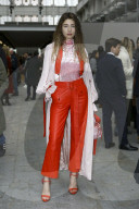 PEOPLE - Mailand Fashionweek: Michelle Hunziker mit Tomaso und weiteren Promis bei Trussardi