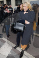 PEOPLE - Mailand Fashionweek: Michelle Hunziker mit Tomaso und weiteren Promis bei Trussardi