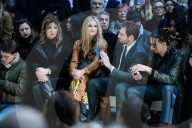 PEOPLE - Mailand Fashionweek: Michelle Hunziker mit Tomaso und weiteren Promis bei Trussardi