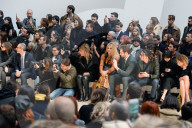 PEOPLE - Mailand Fashionweek: Michelle Hunziker mit Tomaso und weiteren Promis bei Trussardi