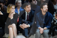 PEOPLE - Mailand Fashionweek: Michelle Hunziker mit Tomaso und weiteren Promis bei Trussardi