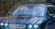 PEOPLE - Queen Elizabeth fährt ohne Prinz Philip zur Kirche