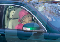 PEOPLE - Queen Elizabeth fährt ohne Prinz Philip zur Kirche
