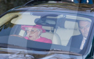 PEOPLE - Queen Elizabeth fährt ohne Prinz Philip zur Kirche