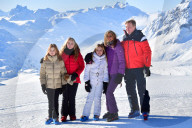 PEOPLE - Niederländische Royals posieren beim Skifahren in Lech