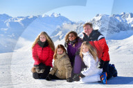 PEOPLE - Niederländische Royals posieren beim Skifahren in Lech