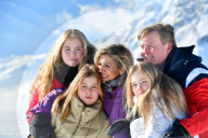 PEOPLE - Niederländische Royals posieren beim Skifahren in Lech