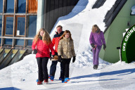 PEOPLE - Niederländische Royals posieren beim Skifahren in Lech