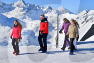 PEOPLE - Niederländische Royals posieren beim Skifahren in Lech