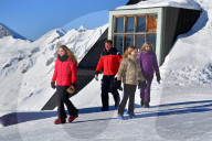 PEOPLE - Niederländische Royals posieren beim Skifahren in Lech