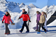 PEOPLE - Niederländische Royals posieren beim Skifahren in Lech